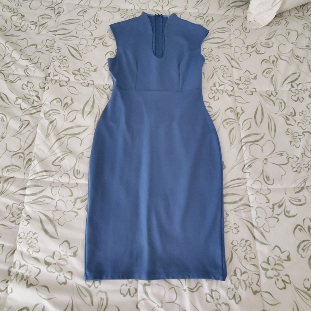 Blue dress